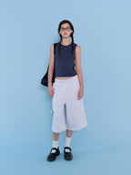 Tekto Zoe round sleeveless_navy