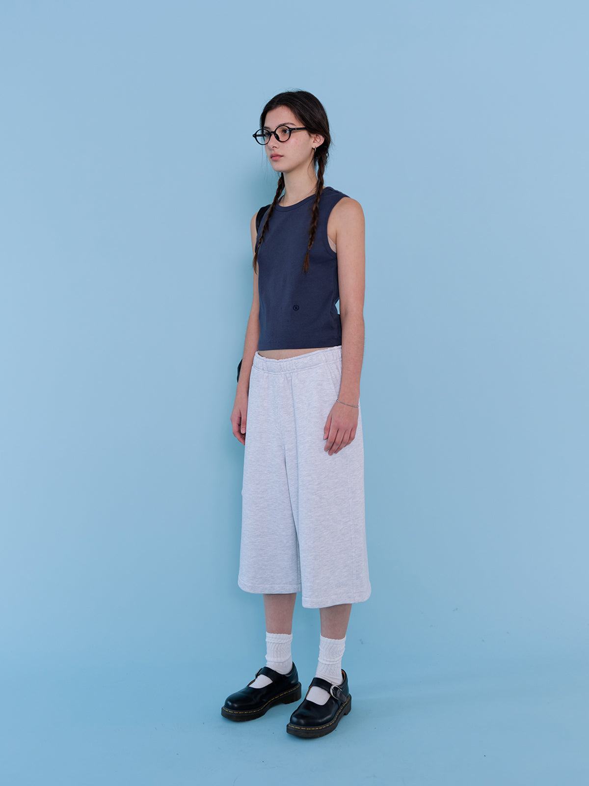 Tekto Zoe round sleeveless_navy