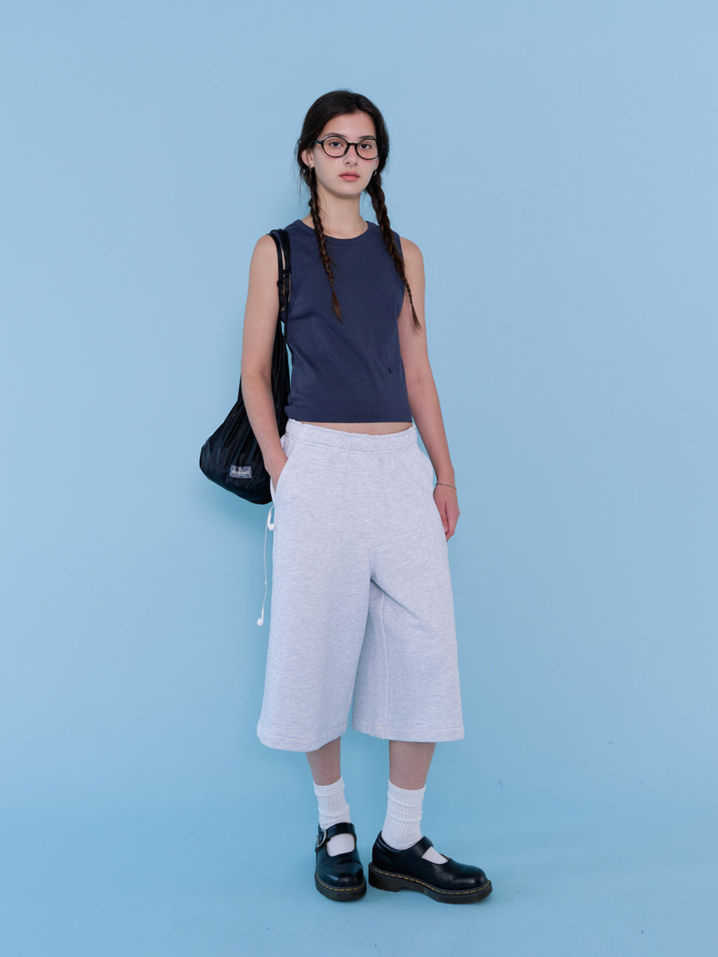 Tekto Zoe round sleeveless_navy