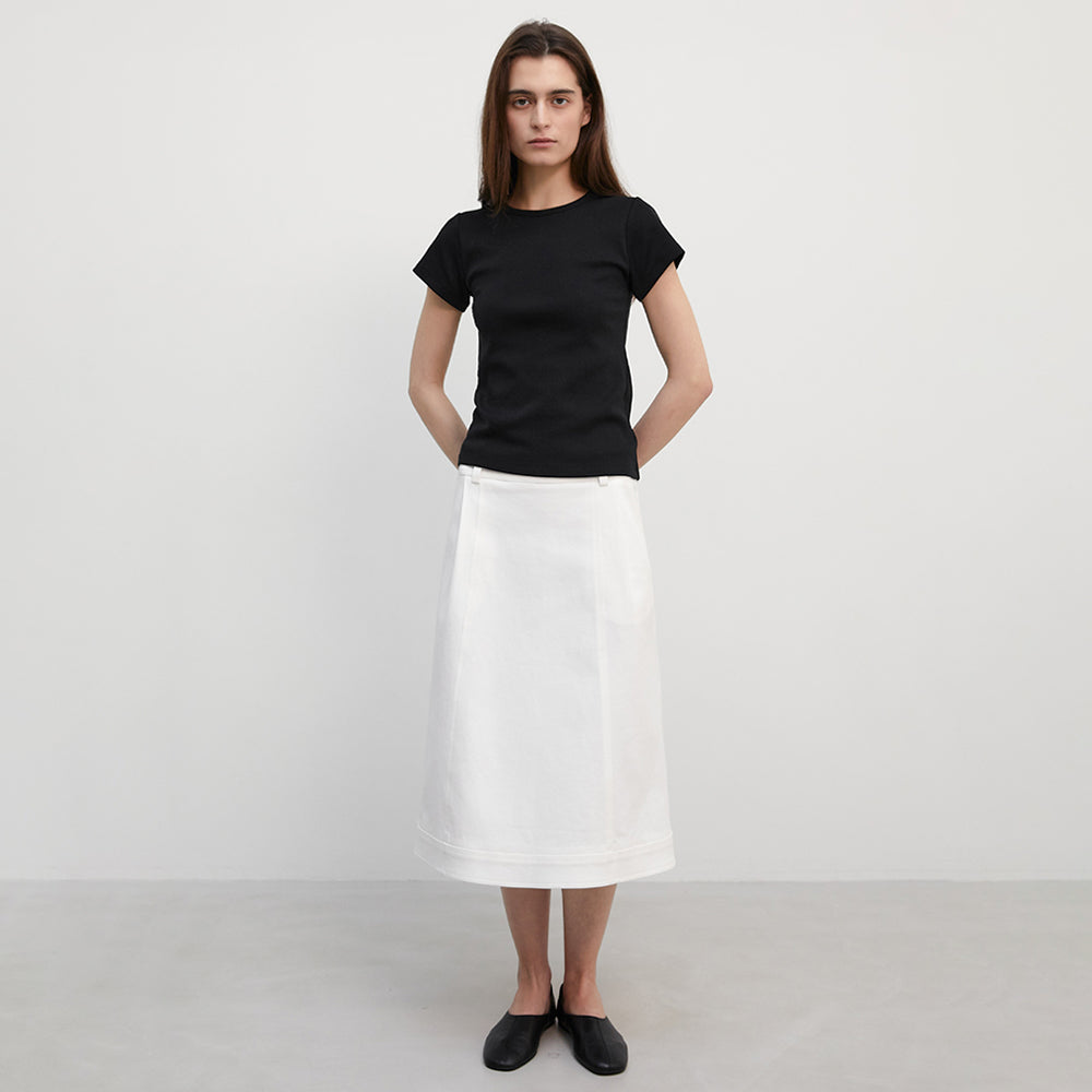 SUAMAR Ron Essential Round T (Black)