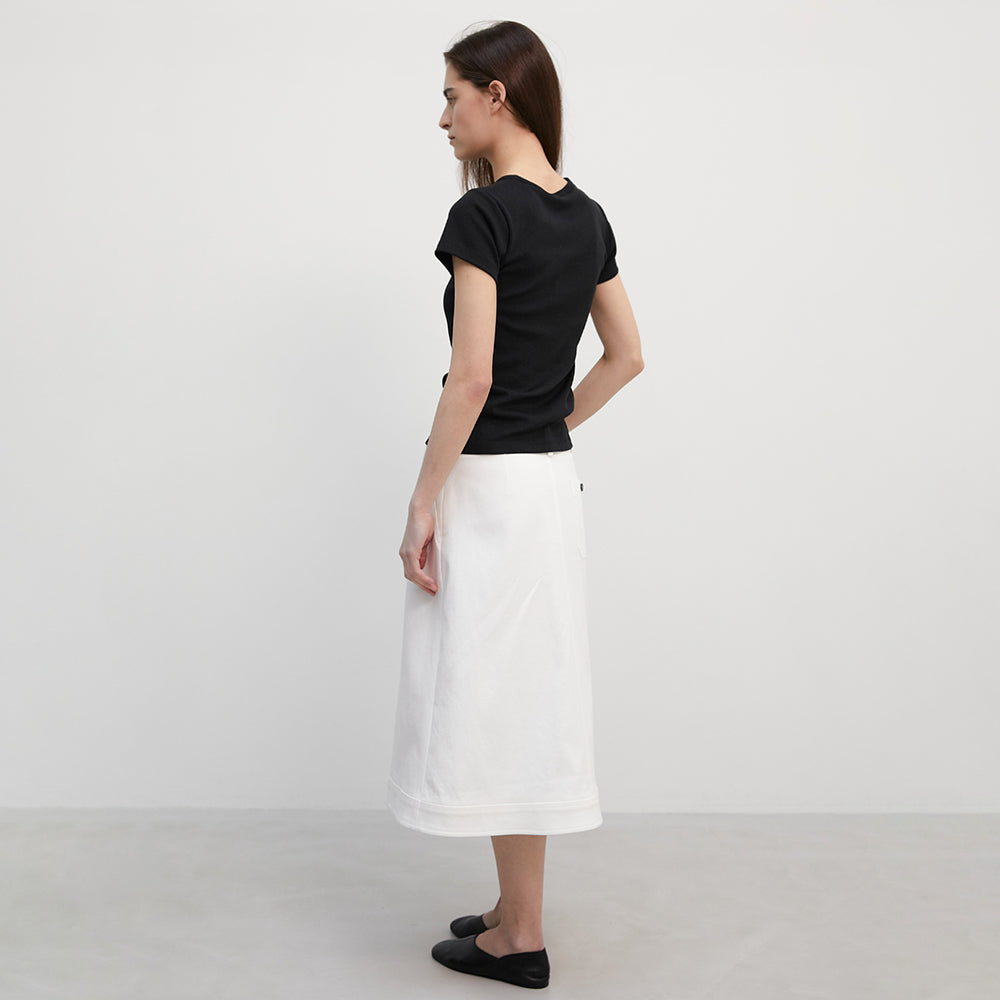 SUAMAR Ron Essential Round T (Black)