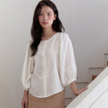 Yuje [4th] RUSTIC BLOUSE (2color)