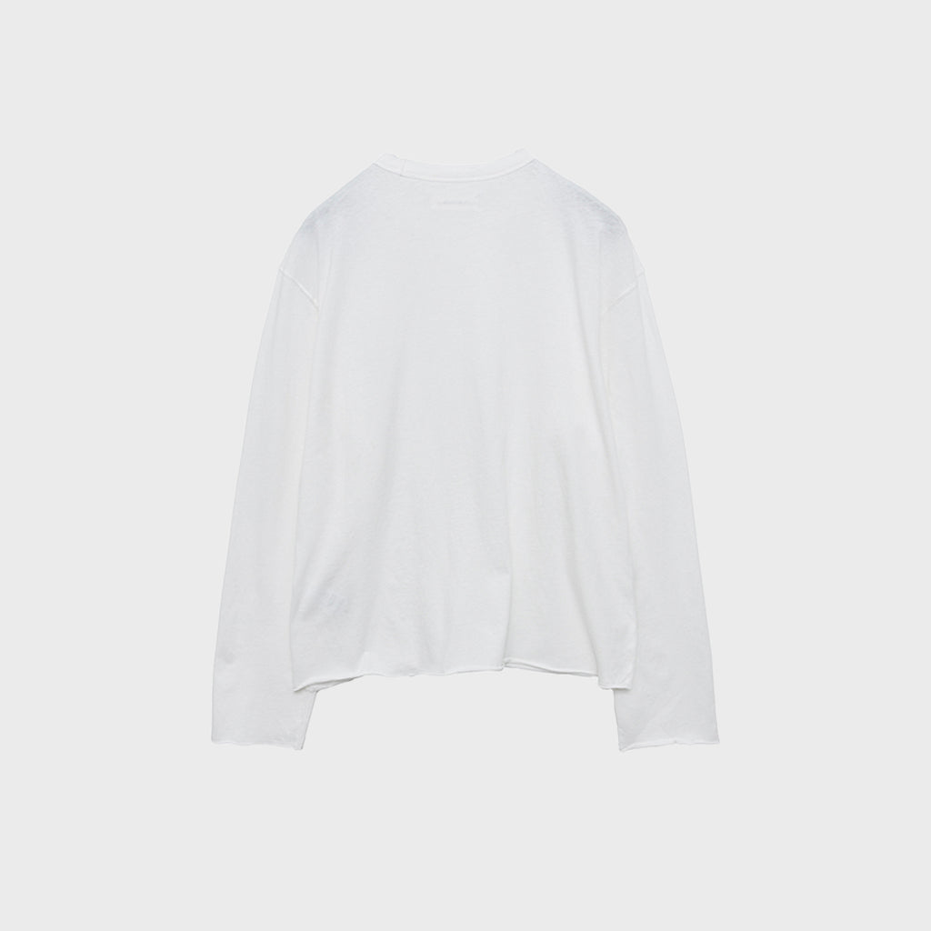 BROWNYARD W Cut Off Long Sleeve, Ivory