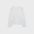 BROWNYARD W Cut Off Long Sleeve, Ivory