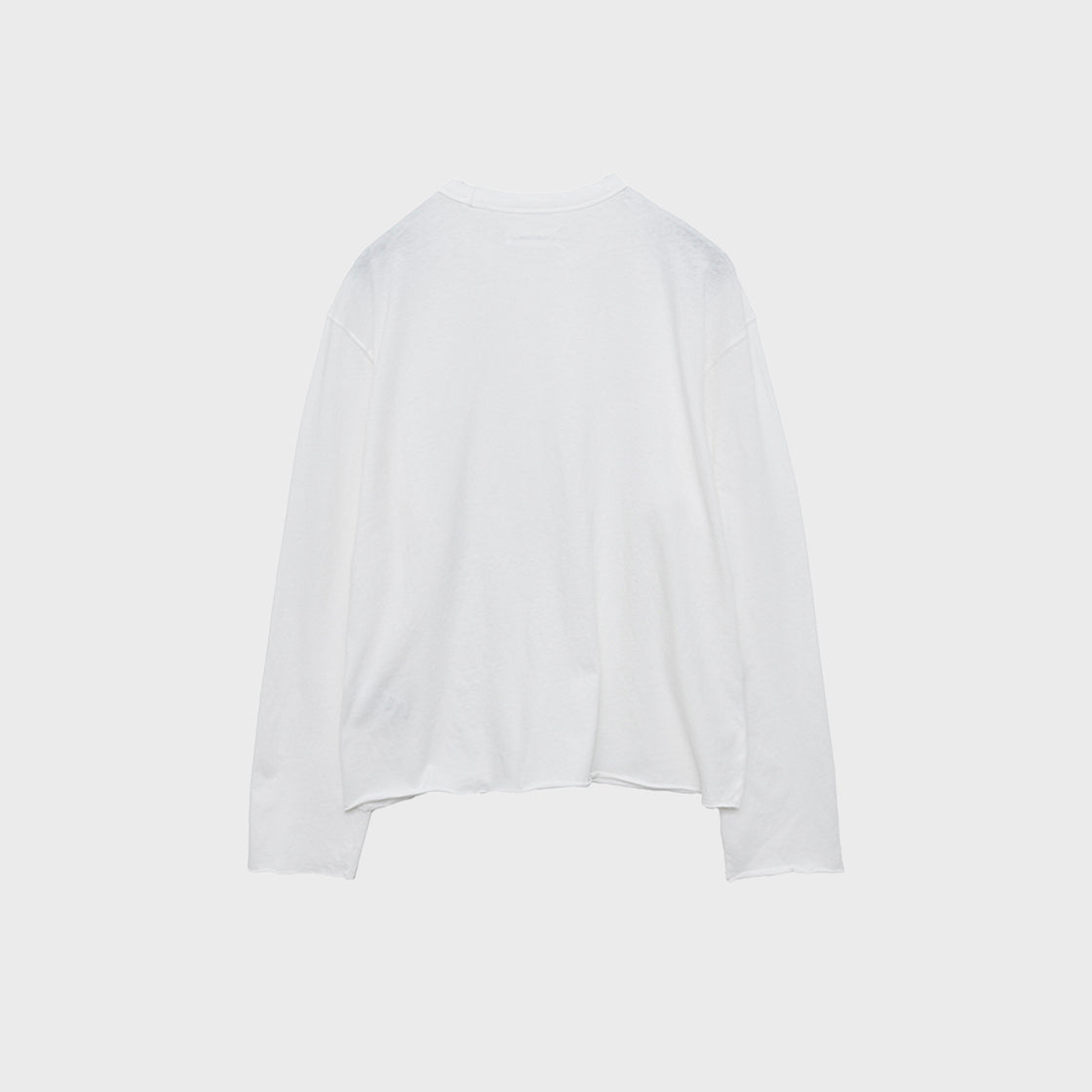 BROWNYARD W Cut Off Long Sleeve, Ivory