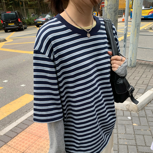 HAAG a maxi t-sh (navy)