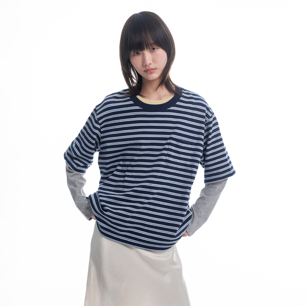 HAAG a maxi t-sh (navy)