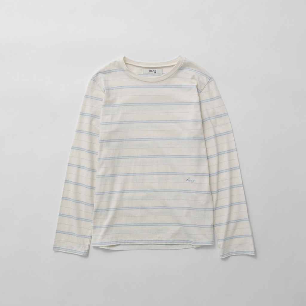 HAAG a soft t-sh (blue stripe)
