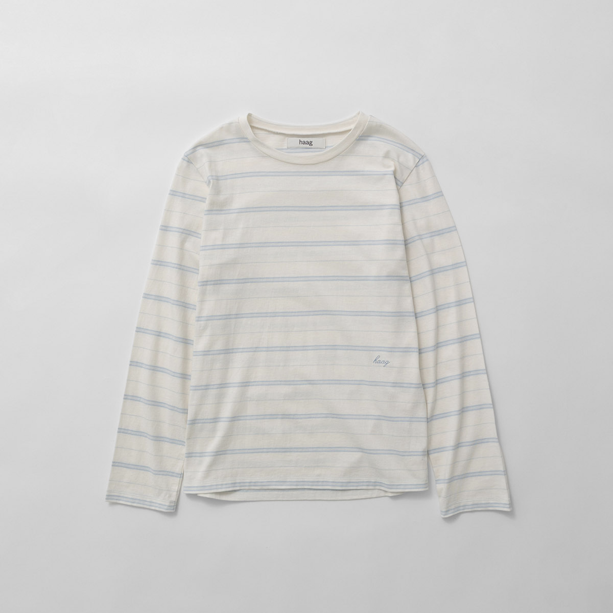 HAAG a soft t-sh (blue stripe)
