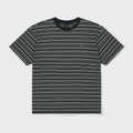 WKNDRS STRIPED T-SHIRT (BLACK)