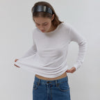 hetherment the airy tee (white)