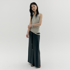 CACELE [2rd REORDER] 3 WAY LAYERED SLEEVELESS, LIGHT GRAY