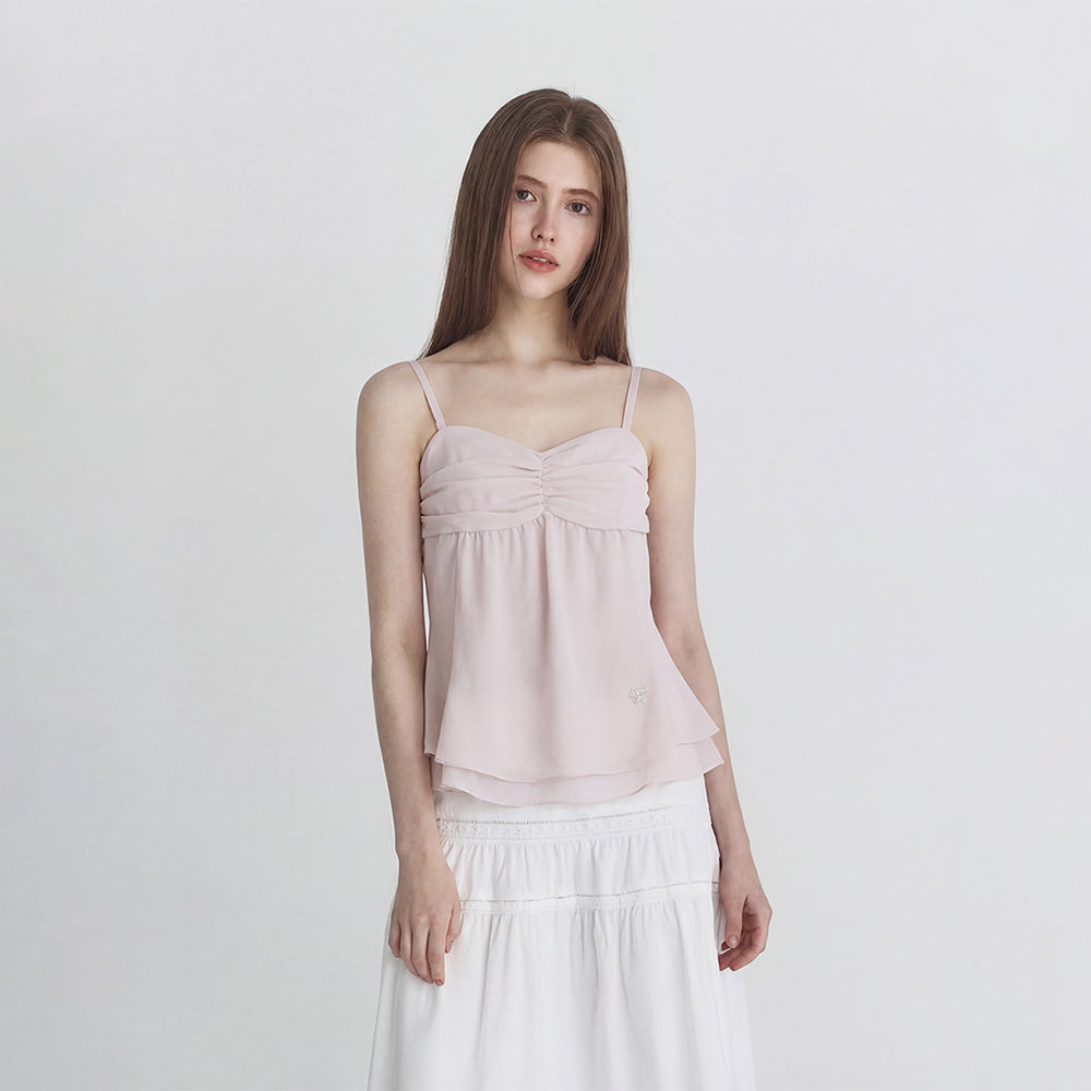 Not your rose Fairy chiffon top (Pink)