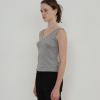 ARTTO [2nd] V-Neck Sleeveless_Gray