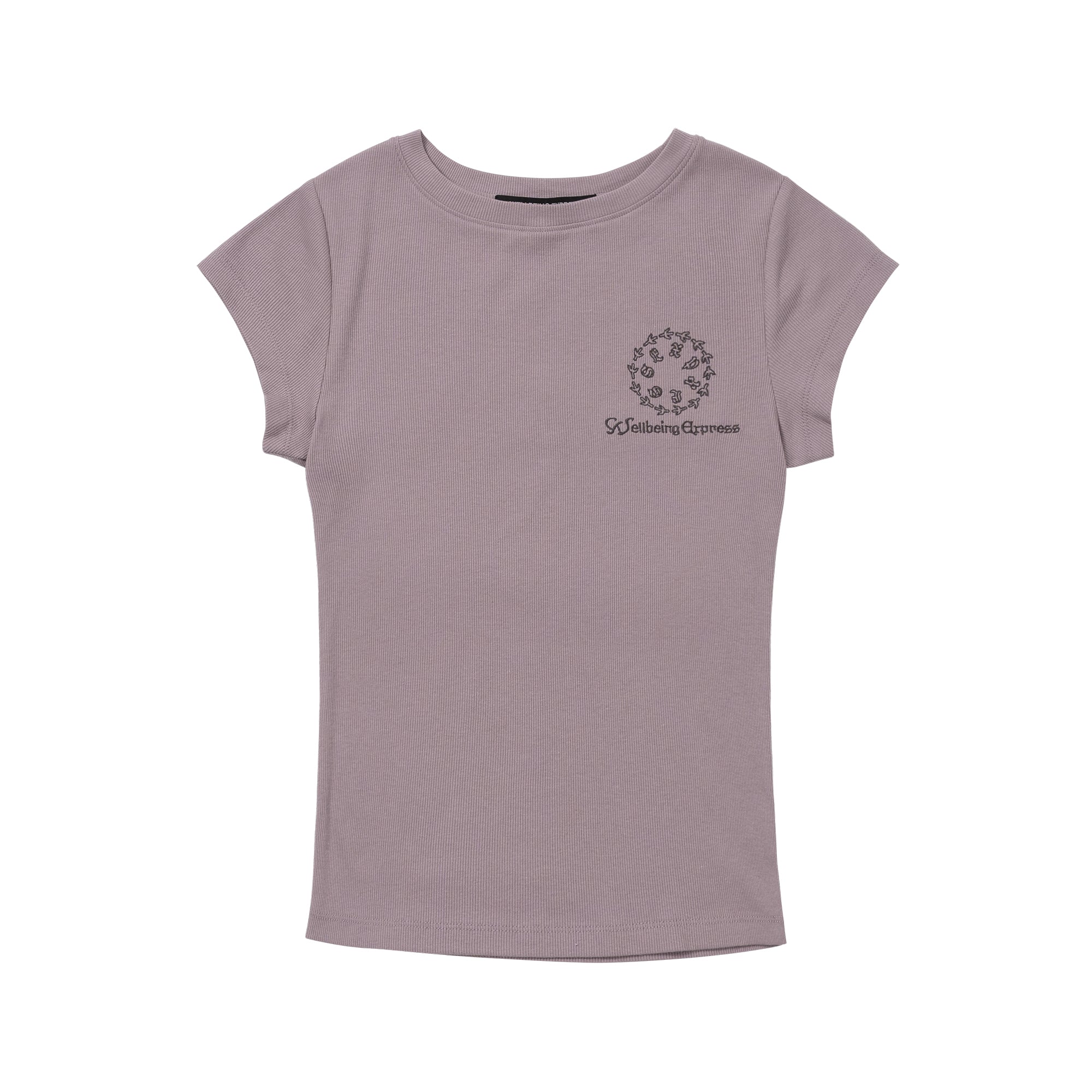 WELLBEING EXPRESS PEACE Pigeon Tee Lilac