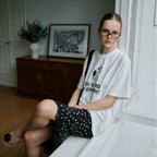GREENBUTTER Chubby Horse Tee (Ivory)