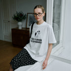 GREENBUTTER Chubby Horse Tee (Ivory)
