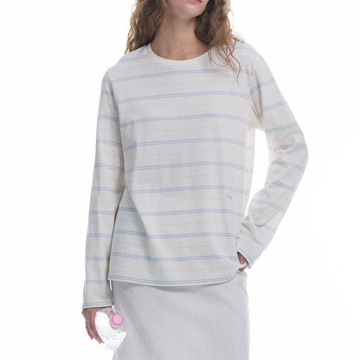 HAAG a soft t-sh (blue stripe)