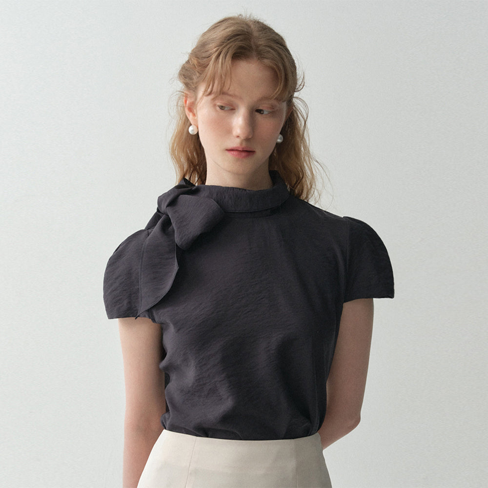 flowoom Dandelion Tie Blouse_3Color