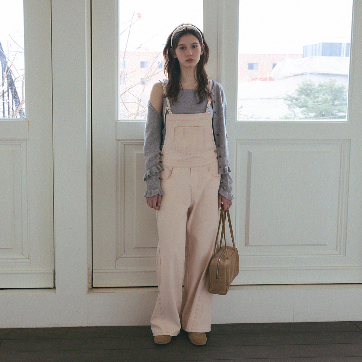 HANE HANE Jumpsuit Curved Kink Overall