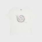 aeae SNAIL T-SHIRTS [WHITE]