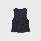 PENFIELD [Wearing Shiho Shiho] Indigo Smoking Women's Sleeveless Black_FS2KV02F