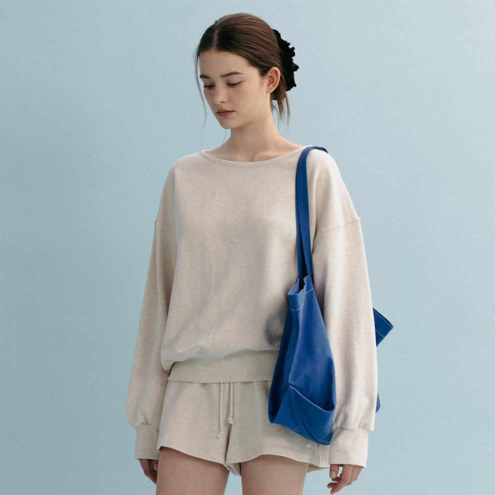 MANGOMANYPLEASE MADLEN SWEATSHIRT_OATMEAL