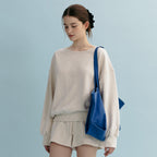MANGOMANYPLEASE MADLEN SWEATSHIRT_OATMEAL