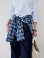 L'EAU Loa cotton t-shirt_sky blue