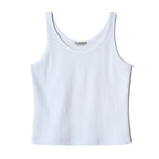TTUDEMENT 50s EMBROIDERED SLEEVELESS T-SHIRT_LIGHT BLUE