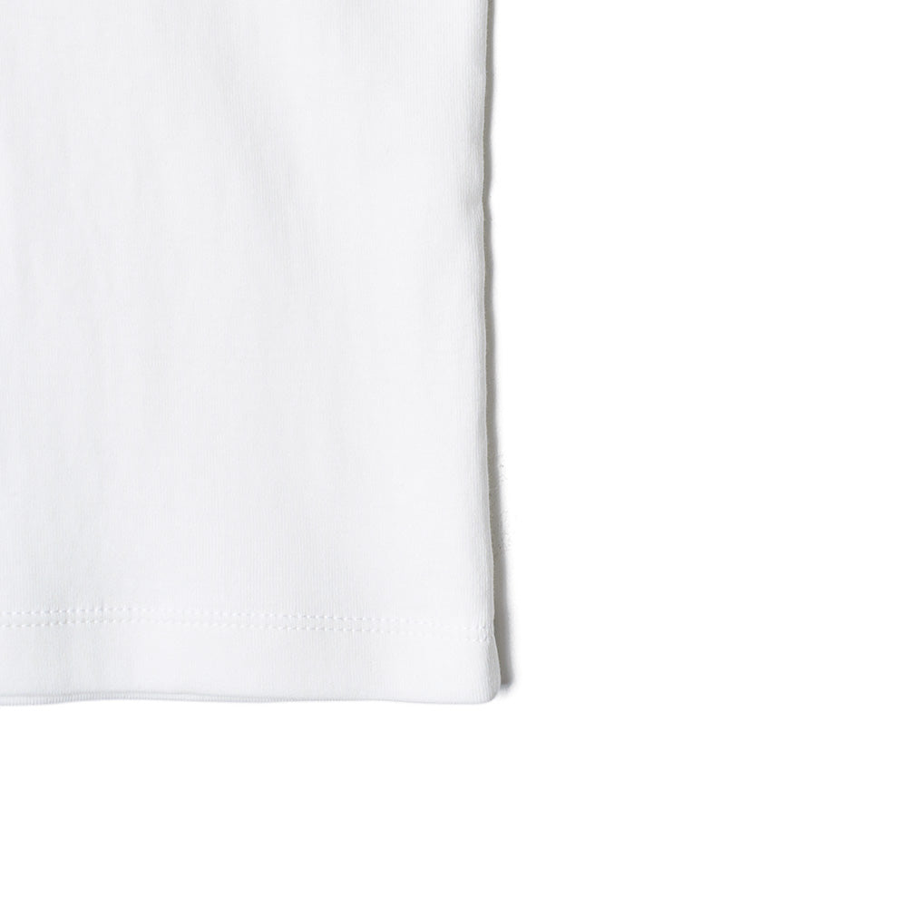 TTUDEMENT 50s EMBROIDERED SLEEVELESS T-SHIRT_WHITE