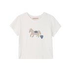 BITTERCELLS Pony Collage Tee-Ivory