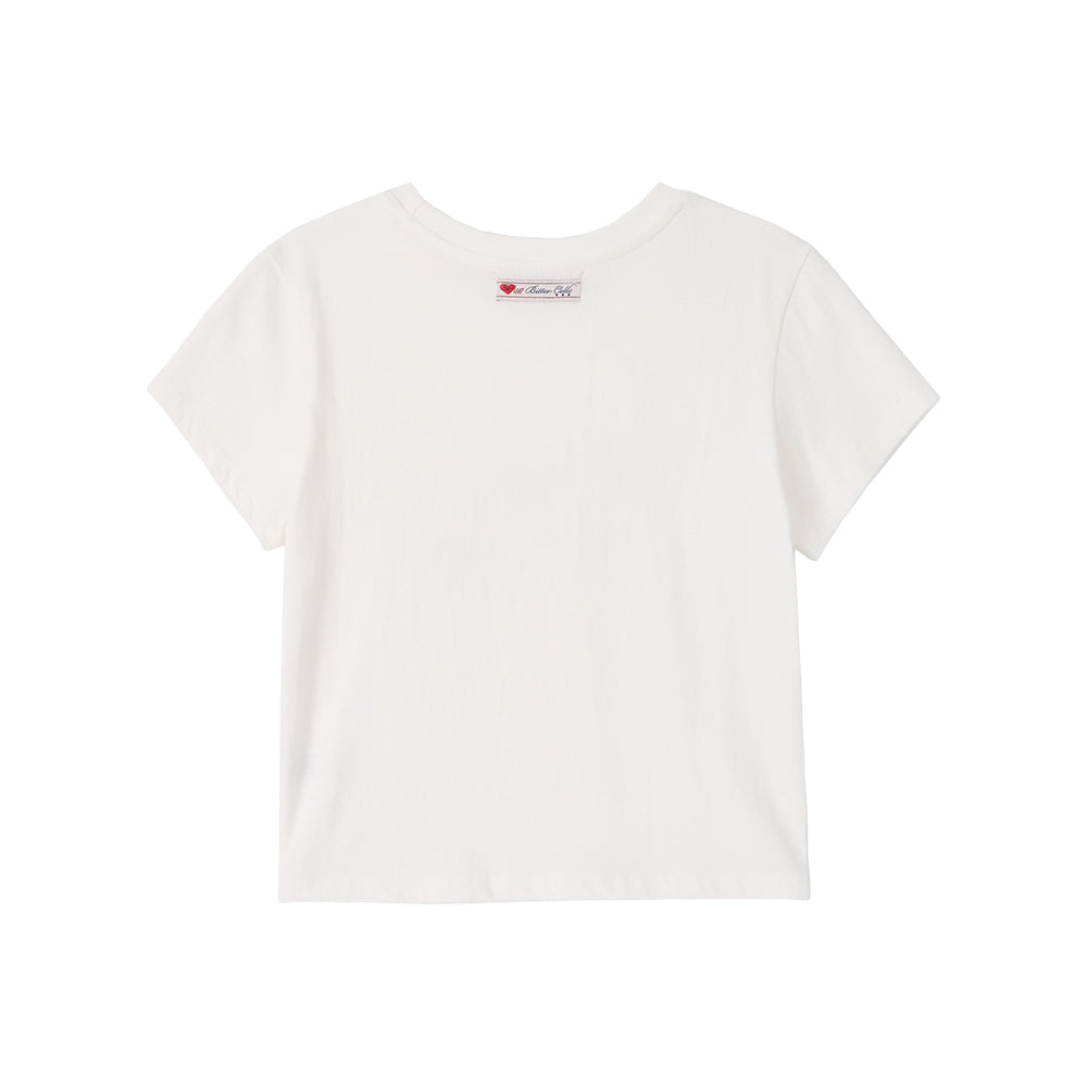 BITTERCELLS Pony Collage Tee-Ivory