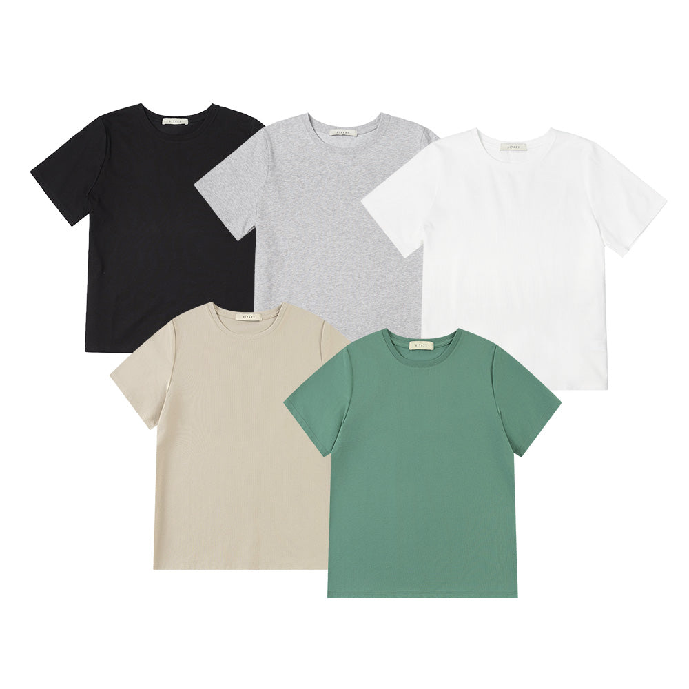 Siyazu SITP5178 Regular Fit Fresh Short Sleeve T-Shirt_2PACK