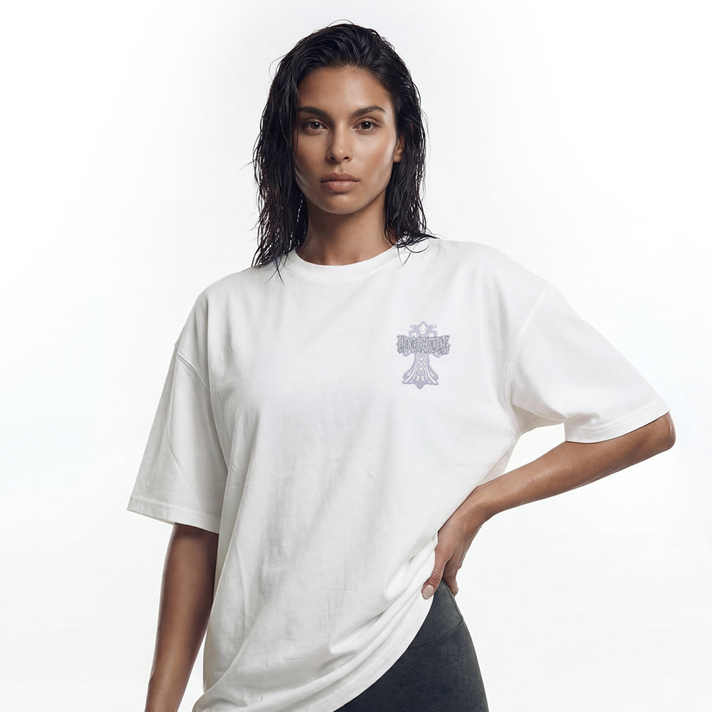 HDEX Cross Short Sleeve W (White)