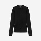 ARKET (W) Half Zip Wool Top (1296196-002) (Black)
