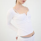 GEMGEM PARADIS Irene Henry Long Sleeve WH