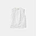 HAVE HAD WOMEN Lace Applique Sleeveless Blouse (White)