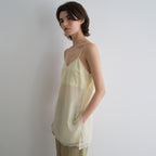 portofcall sophia sleeveless lace top_lemon custard