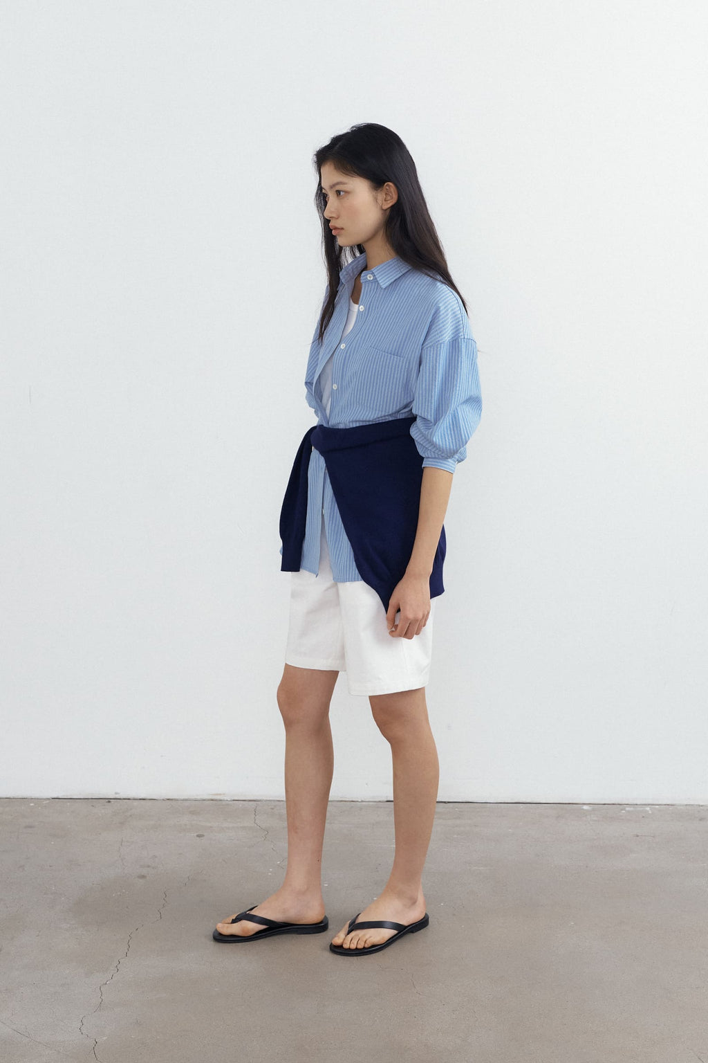 HACER Breeze Stripe Shirt (Blue Stripe)