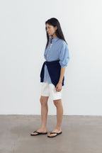HACER Breeze Stripe Shirt (Blue Stripe)