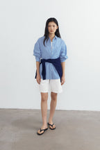 HACER Breeze Stripe Shirt (Blue Stripe)