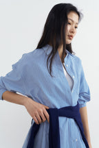 HACER Breeze Stripe Shirt (Blue Stripe)