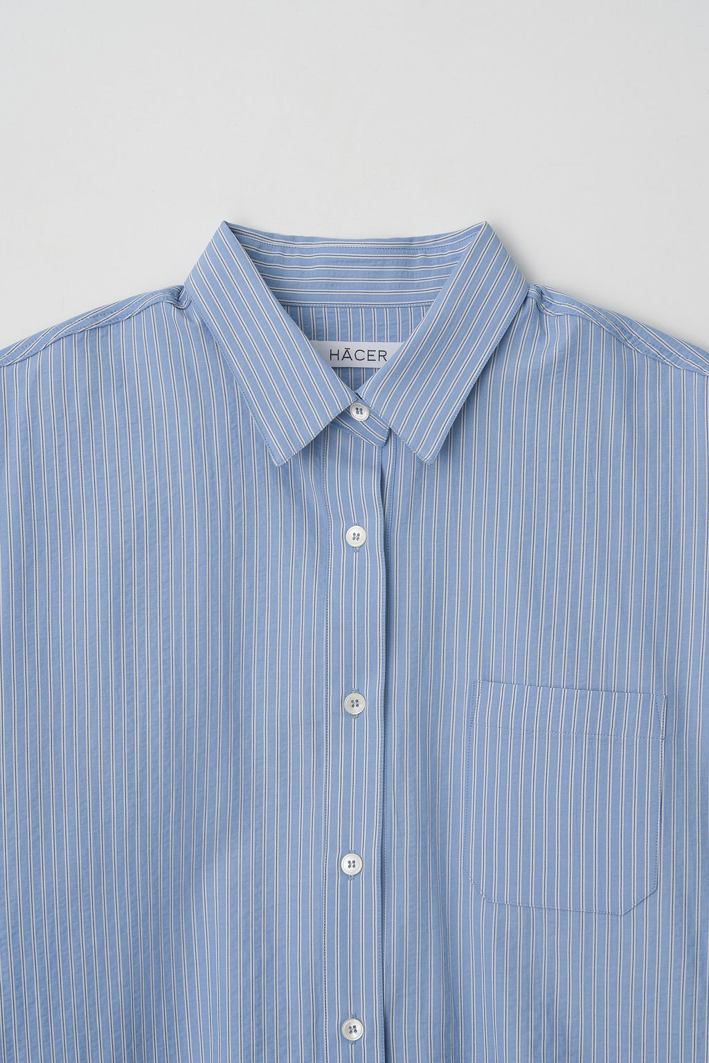 HACER Breeze Stripe Shirt (Blue Stripe)