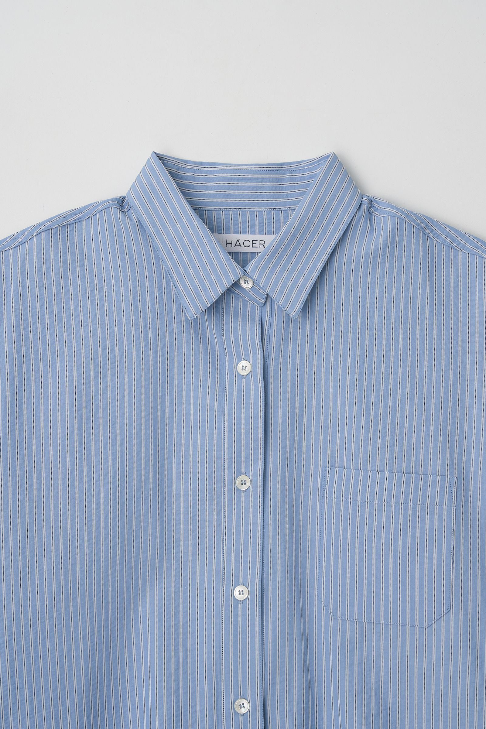 HACER Breeze Stripe Shirt (Blue Stripe)