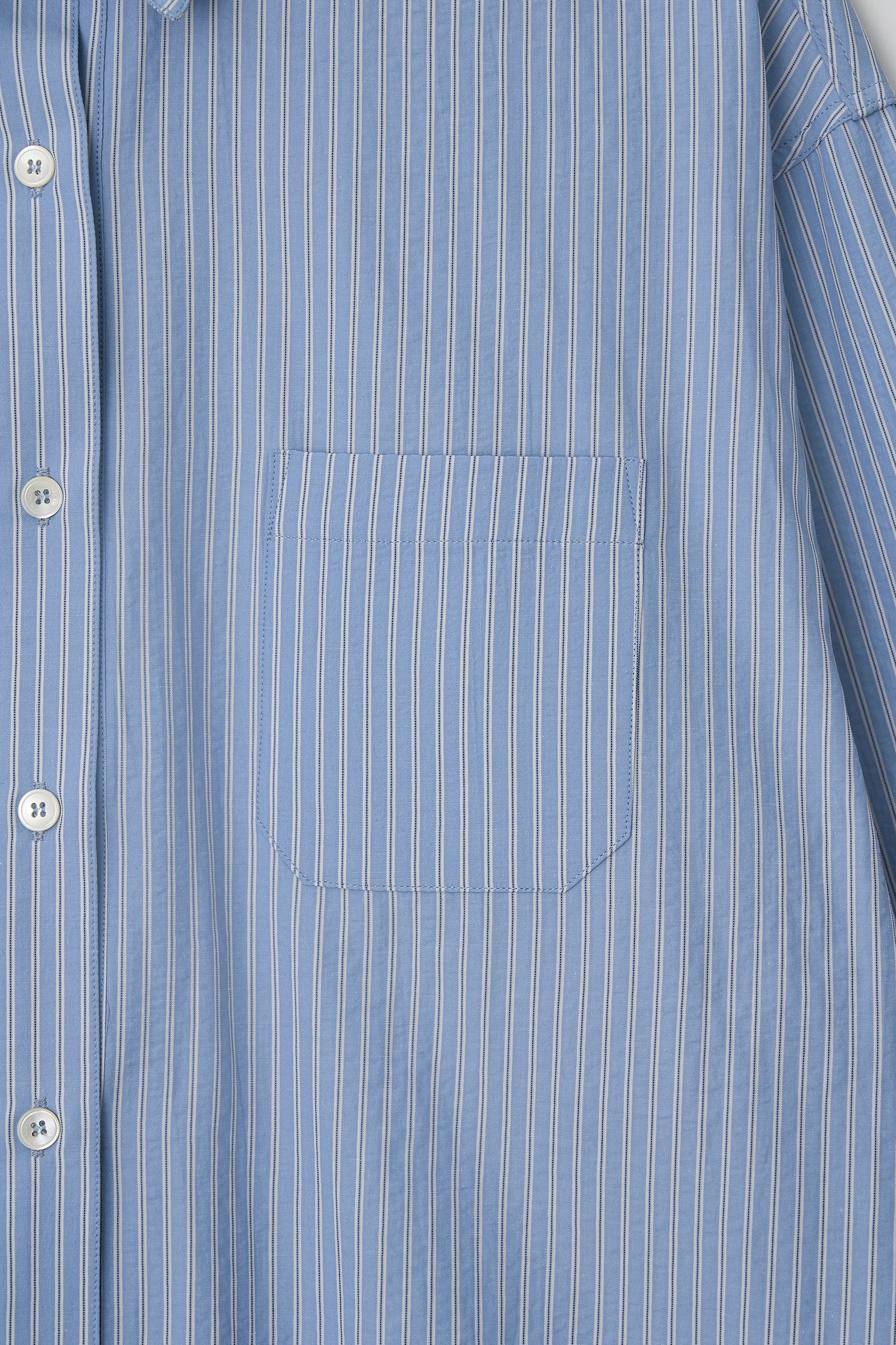 HACER Breeze Stripe Shirt (Blue Stripe)