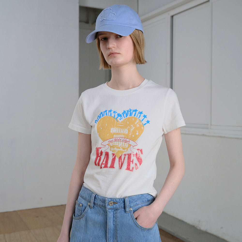 RAIVE RAIVE Heart Ravers Graphic T-Shirt