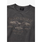 HARLEY-DAVIDSON COLLECTIONS® [Women] Eagle Crop T-Shirt Charcoal HH26111059