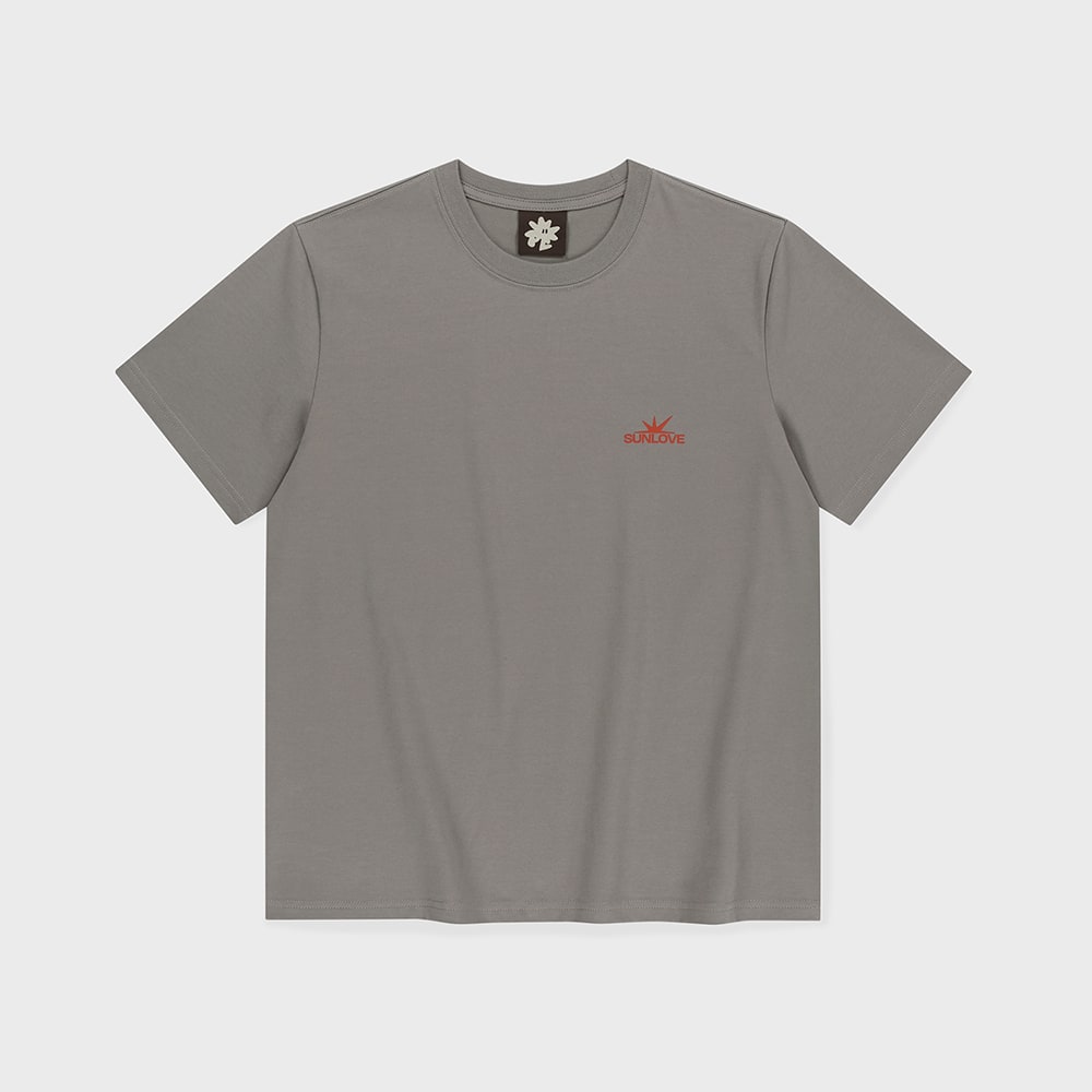SUNLOVE Flash Logo Tee Grey