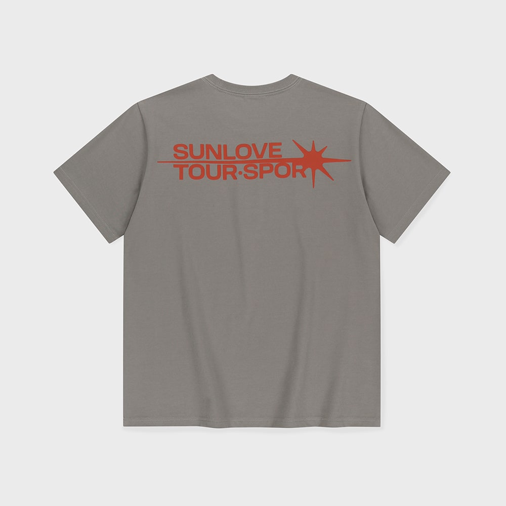 SUNLOVE Flash Logo Tee Grey